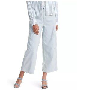 Levi’s High Rise High Waisted Wide Leg Crop Utility Jeans W27 Cropped/Petite